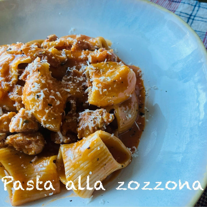 Pasta alla zozzona<br>パスタ・アッラ・ツォッツォーナ！