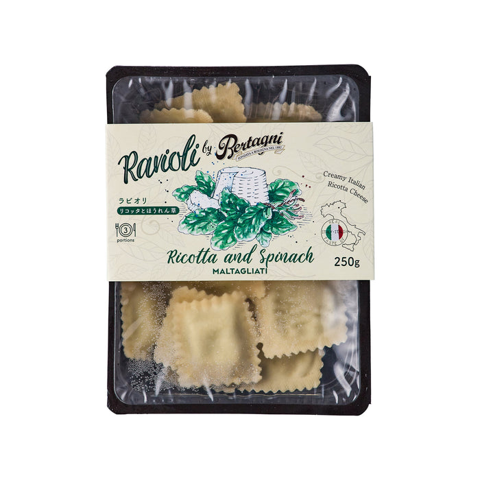 Ravioli &lt;Ricotta and Spinach Maltagliati&gt;